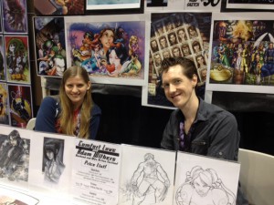 Comfort Love and Adam Withers at C2E2