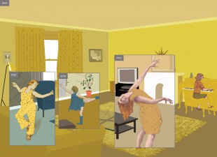 Here by Richard McGuire (Hamish Hamilton)