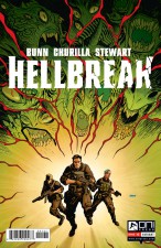 Hellbreak by Cullen Bunn and Brian Churilla; variant cover by Dave Johnson (Oni Press)