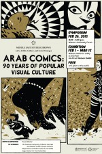 Arab Comics Exhibition Poster