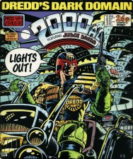 2000AD cover - Brett Ewins