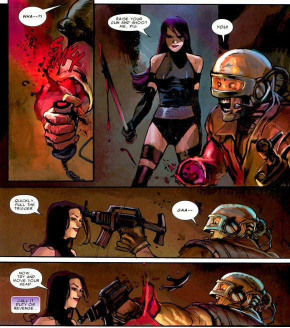Uncanny X-Force page by Rafael Albuquerque (Marvel)