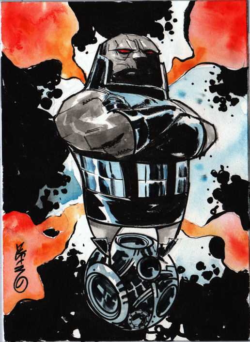 Darkseid Rules by Dustin Nguyen