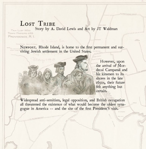 Colonial Comics: "Lost Tribe" - Art by JT Waldman