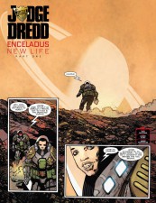 Judge Dredd: Enceladus - New Life by Rob Williams and Henry Flint (2000AD)