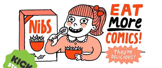 Eat More Comics by Gemma Correll (The Nib)