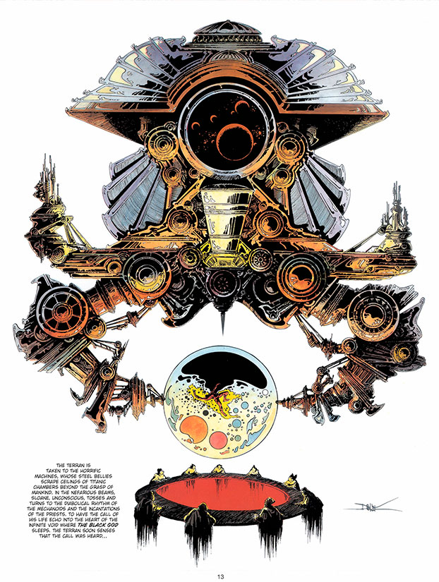 The 6 Voyages of Lone Sloane by Philippe Druillet (Titan Books)