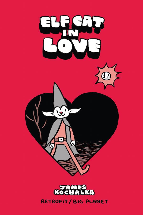 Elf Cat in Love by James Kochalka (Retrofit Comics/Big Planet Comics)
