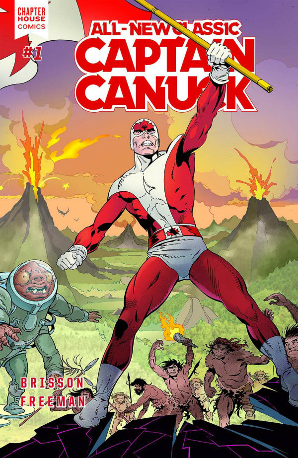 All-New Classic Captain Canuck - Ed Brisson (W), George Freeman (A) • Chapterhouse Comics