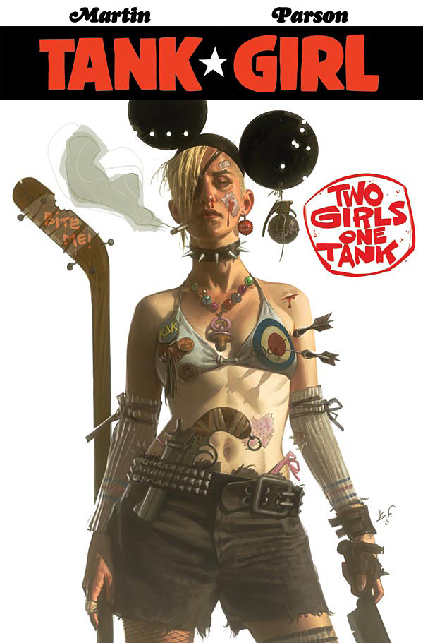 Tank Girl: Two Girls One Tank - Alan Martin (W), Brett Parson (A) • Titan Comics