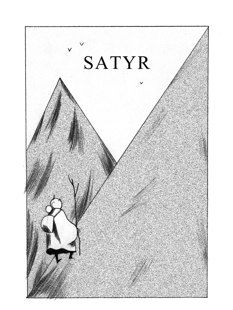 Satyr by Charlotte Dumortier