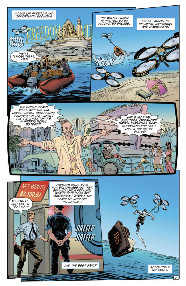 Details about   Billionaire Island #6 2020 Unread Steve Pugh Main Cover Ahoy Comics Mark Russell