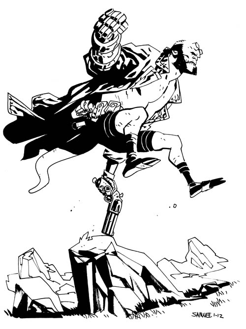 chrissamnee_hellboy