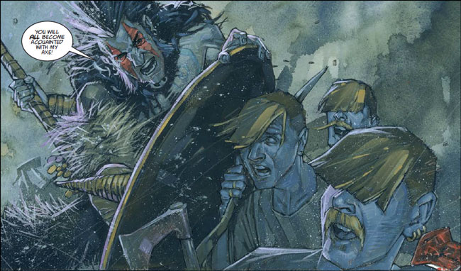 Slaine in 2000AD Prog 1874 (Pat Mills & Simon Davis)