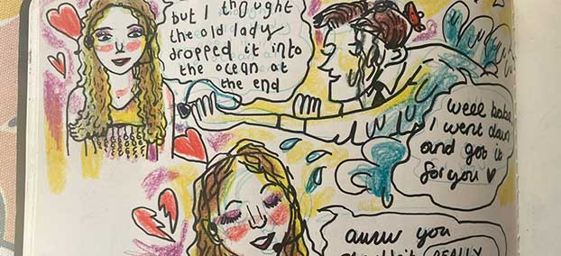 The Gallery – Take a Look at Some of the Amazing Art from February’s Two In-Person Gosh! Comics and Broken Frontier Drink and Draw Evenings!