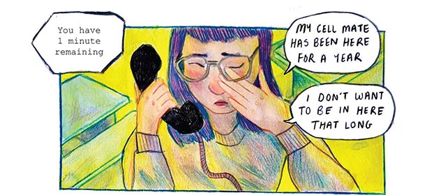 Fantagraphics to Publish R. E. Burke’s ‘Visiting America: 19 Days in an I.C.E. Facility’ – Former BF Team Member’s Graphic Memoir to Explore Her Story and Those She Was Incarcerated With